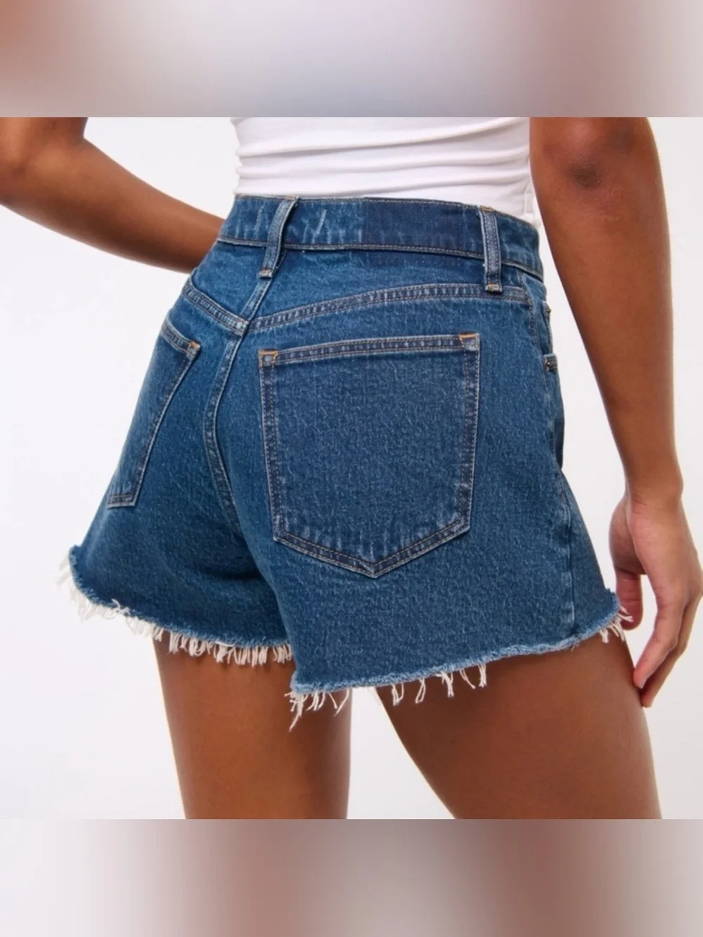 Abercrombie & Fitch High Rise Dad Shorts